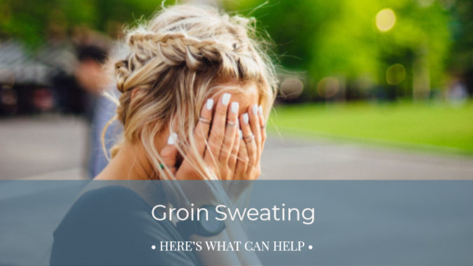 sweating in groin area and inner thighs female at night