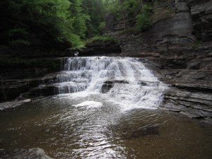 A gorge in Ithaca, NY