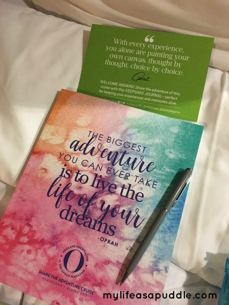 Oprah journal My Life as a Puddle