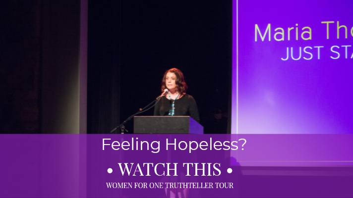 Maria Thomas Women For One Truthteller Tour