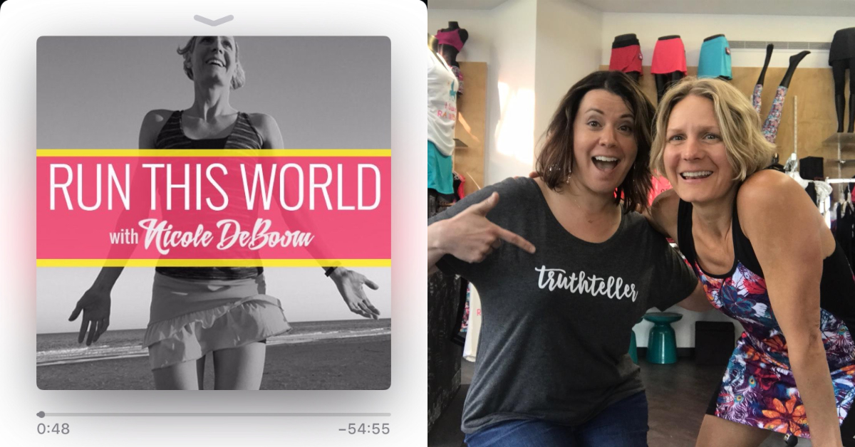 Maria Thomas on Run This World Podcast with Nicole DeBoom